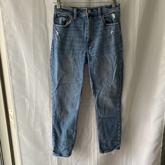 Abercrombie & Fitch The Skinny High Rise size 26 / 2 SHORT - Picture 3 of 4